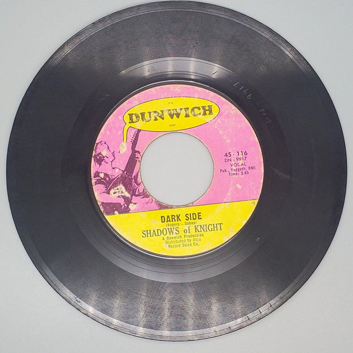 Shadows of Knight Gloria Record 45 RPM Single 45-116 Dunwich 1966 2