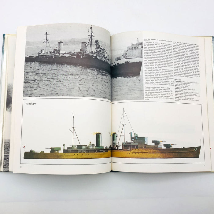 World War 2 Waships Hardcover David Lyon 1976 1st Edition US Navy British D-Day 9