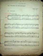 Victor Staub Ceuvres Pour Le Piano Sheet Music 1902 Piano Song A Durand & Fils 6