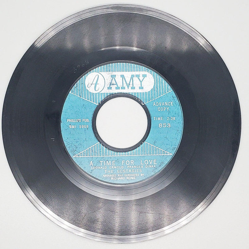 The Ecstasies That Lucky Old Sun Record 45 RPM EP 853 Amy 1962 Promo 2