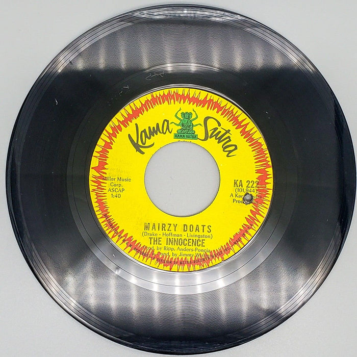 The Innocence Mairzy Doats Record 45 RPM Single KA 222 Kama Sutra Records 1967 1