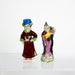 Occupied Japan Oriental Asian Woman Small Figurines 2 Set 4 & 4.5 Inches 1
