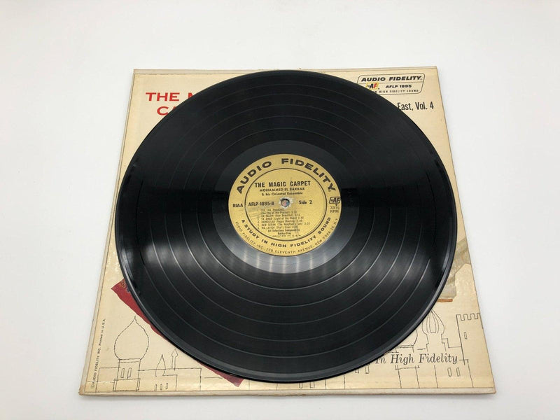 Mohammed El-Bakkar The Magic Carpet Music of Middle East Vol. 4 Record AFLP 1895 8