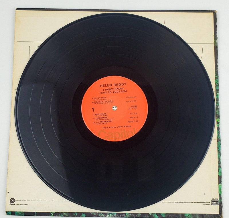 Helen Reddy I Don't Know How To Love Him Record 33 RPM LP Capitol Records 1971 3