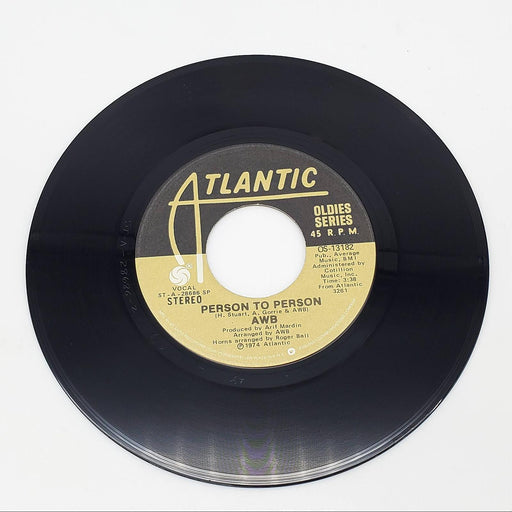 Average White Band Pick Up The Pieces Single Record Atlantic Records OS-13182 2