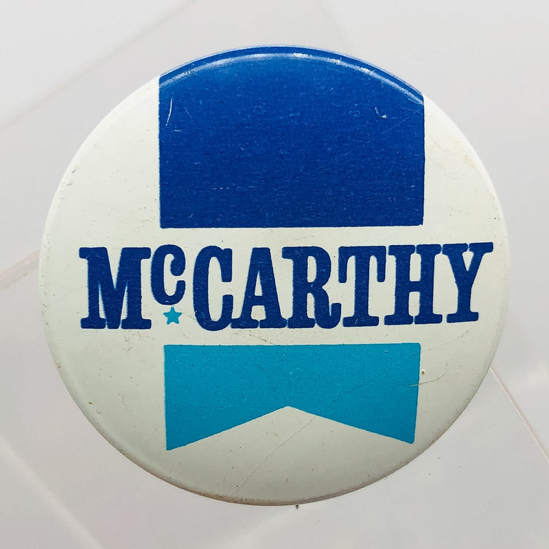 McCarthy Button 1.31" Vintage Political Campaign US Senator Eugene E. Horn 11