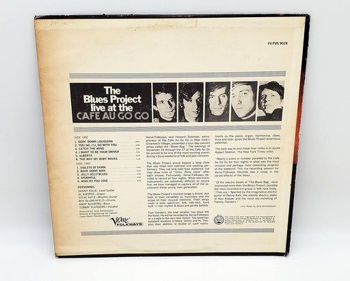 The Blues Project Live At The Cafe Au Go Go 33 RPM LP Record Verve 1966 FV 9024 2