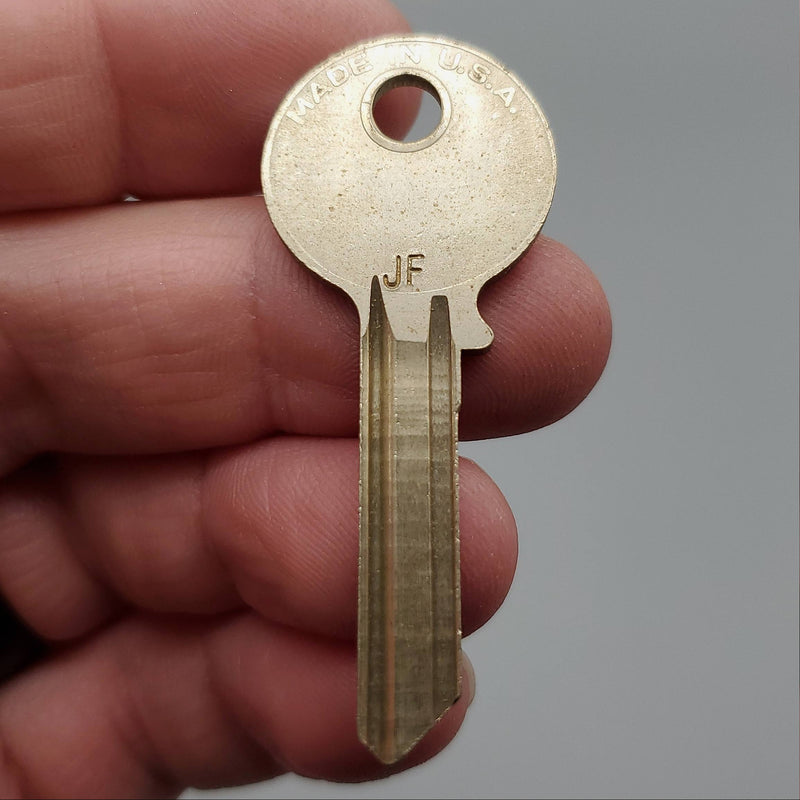 5x Yale RN12 1/2 Key Blanks JF Keyway Nickel Silver 6 Pin NOS