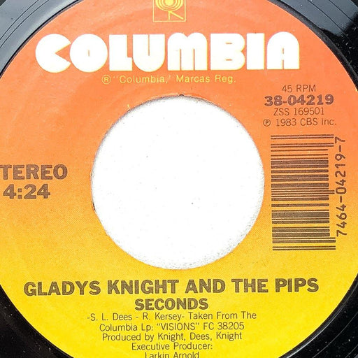 Gladys Knight and the Pips 45 RPM 7" Single Hero / Seconds Columbia 38-04219 1