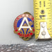 US 3rd Army Pin Crest Semper Prima Tertia Distinctive Insignia D-22 Denmark WW2 7