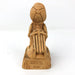 Paula Figurine Little Boy Holding Sleed Grandpa I Wuv You W:665 Wood Gift Statue 5