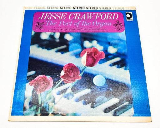 Jesse Crawford The Poet Of The Organ 33 RPM LP Record Design Records 1966 1