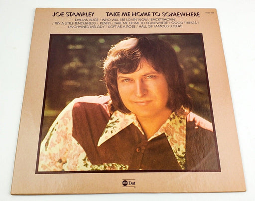 Joe Stampley Take Me Home To Somewhere 33 RPM LP Record ABC Dot 1974 1