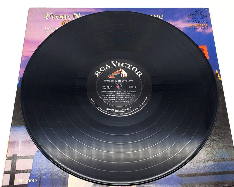 Chet Atkins From Nashville With Love 33 RPM LP Record RCA Victor 1966 LSP-3647 6