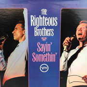 The Righteous Brothers Sayin' Somethin' Record LP ST 91057 Verve 1967 1