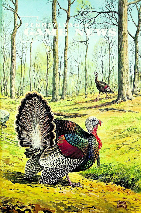 Pennsylvania Game News Magazine May 1970 Hunting Wild Turkeys Native Wild Orchid