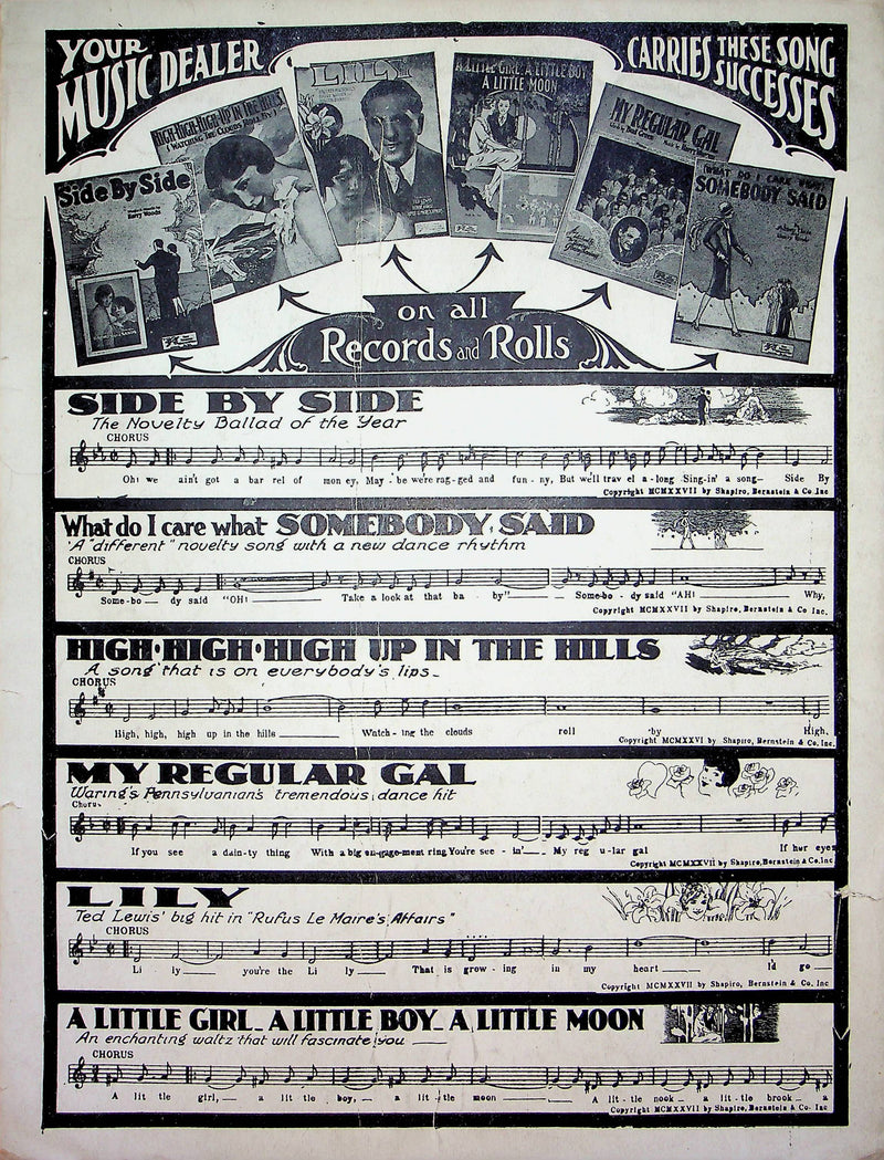 Bye Bye Pretty Babe Sheet Music Jack Gardner Spike Hamilton 1927 Piano Vocal 4