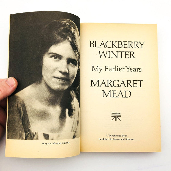 Blackberry Winter Paperback Margaret Mead 1972 Anthropologist Female 6