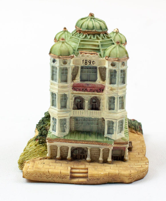 3pcs Liberty Falls Miniature Houses Applegate's Boarding Gold King Mines Opera 5