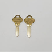 Schlage Everest 35-016 C124 Key Blanks Nickel Silver 6 Pin Lot Of 2 NOS 3