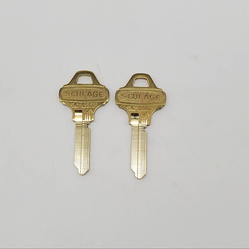 Schlage Everest 35-016 C124 Key Blanks Nickel Silver 6 Pin Lot Of 2 NOS 3