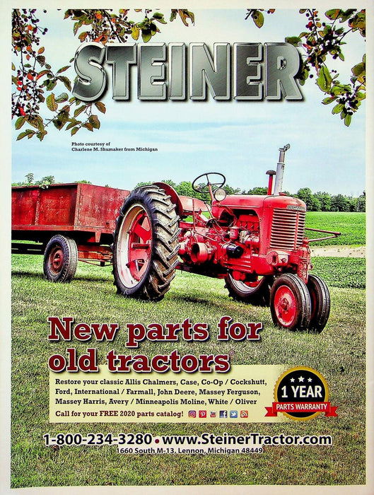 Farm Collector Magazine November 2019 Vol 22 # 4 Powerful Farm Tractors