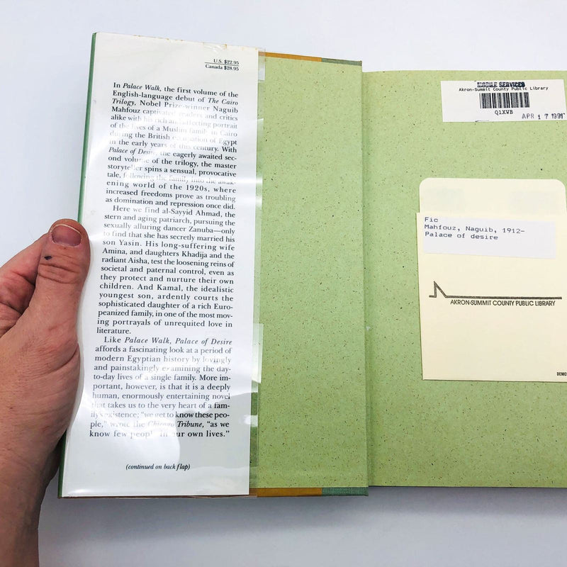 Naguib Mahfouz Book Palace Of Desire Hardcover 1991 1st Edition Love Egyptian 6