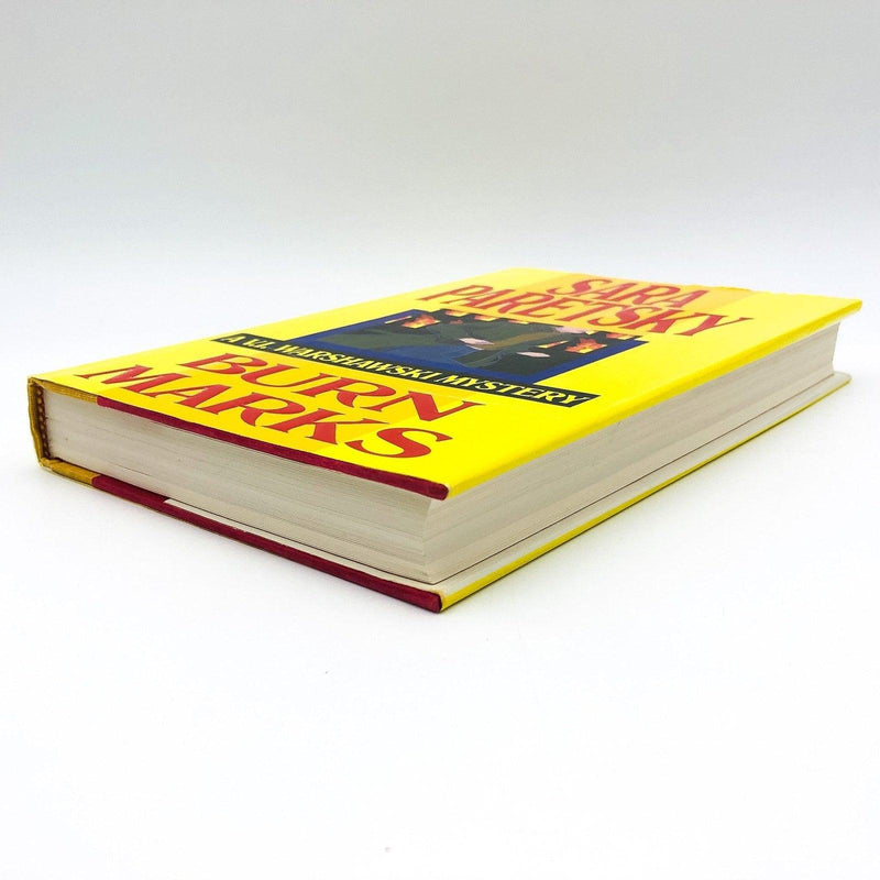Burn Marks Hardcover Sara Paretsky 1990 V. I. Warshawski Private Investigate 4