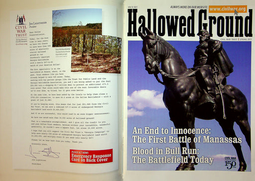 Hallowed Ground Magazine Spring 2011 Vol 12 No 1 538 Unprotected Acres- Georgia 2
