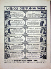 Good Night Wherever You Are Sheet Music Dick Robertson Sung by Ginny Simms 1944 3