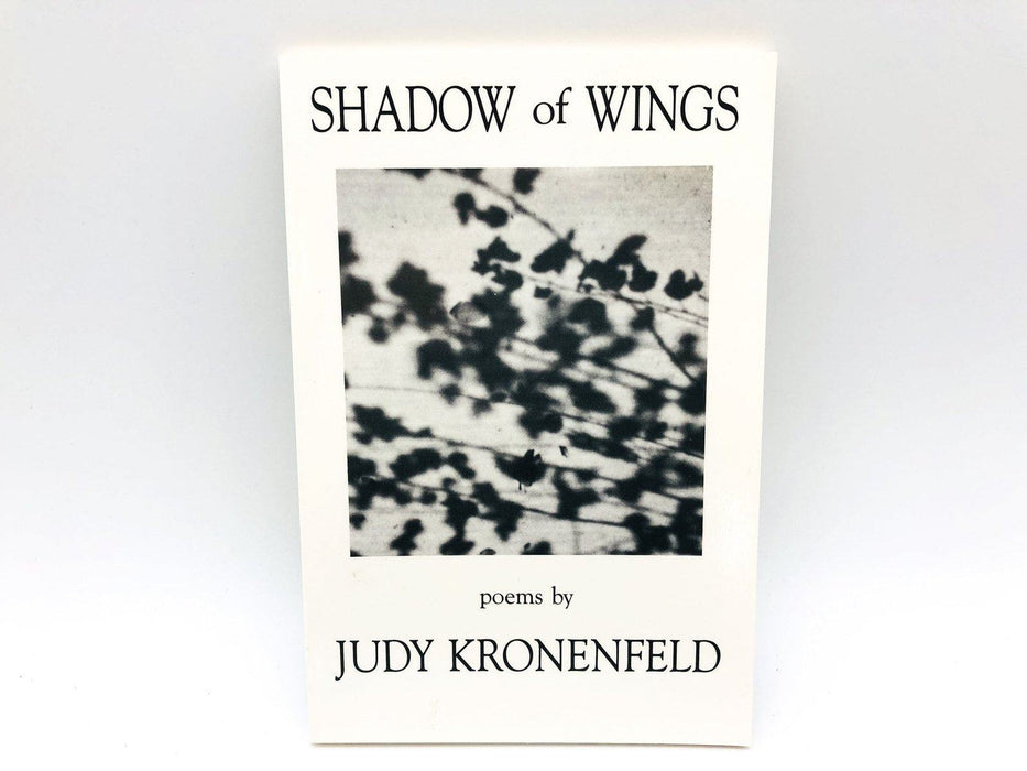 Shadow Of Wings Paperback Judy Kronenfeld 1991 Poems About Life Family Pain 1