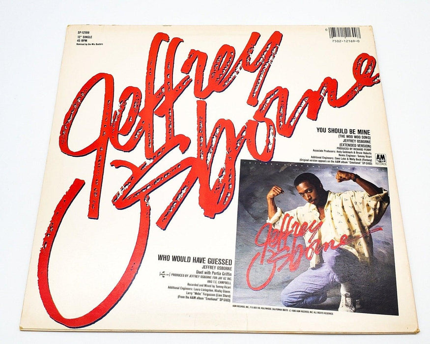 Jeffrey Osborne You Should Be Mine 45 RPM Single Record A&M 1986 2
