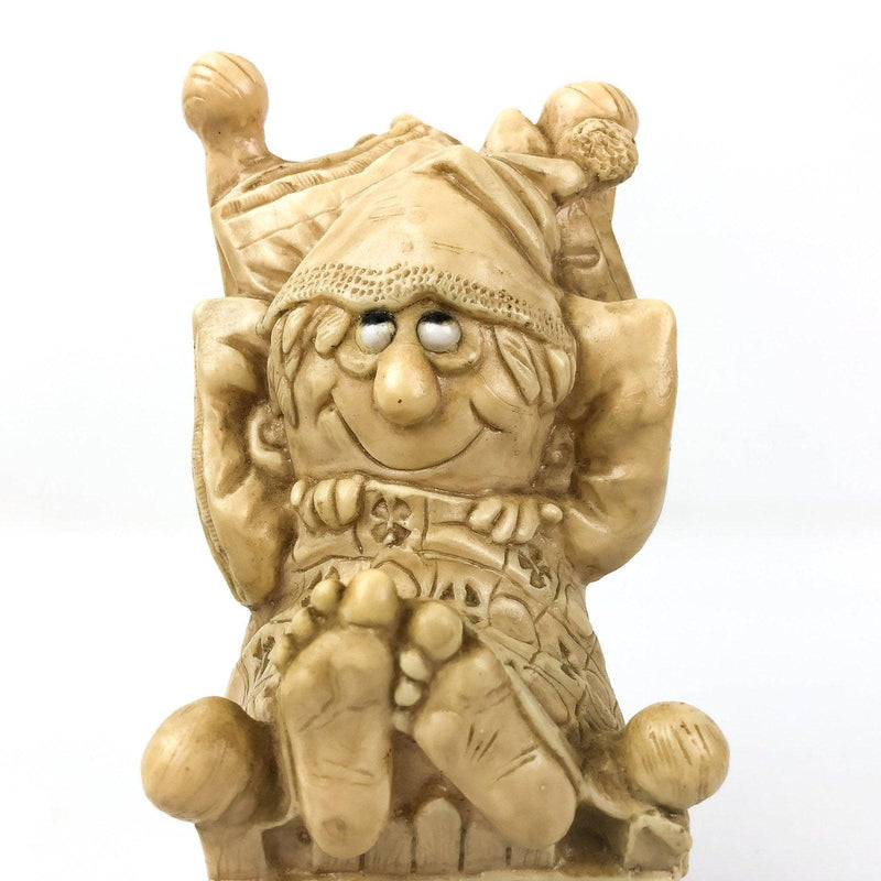 Russ Berrie Figurine Man in Bed Happiness is Finding Someone Like You... 1