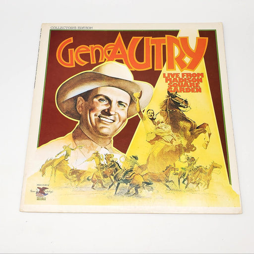 Gene Autry Live From Madison Square Garden LP Record Republic Records 1976 1