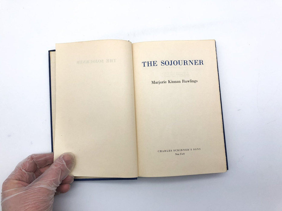 The Sojourner Marjorie Kinnan Rawlings 1953 Scribner First Edition Hardcover 8