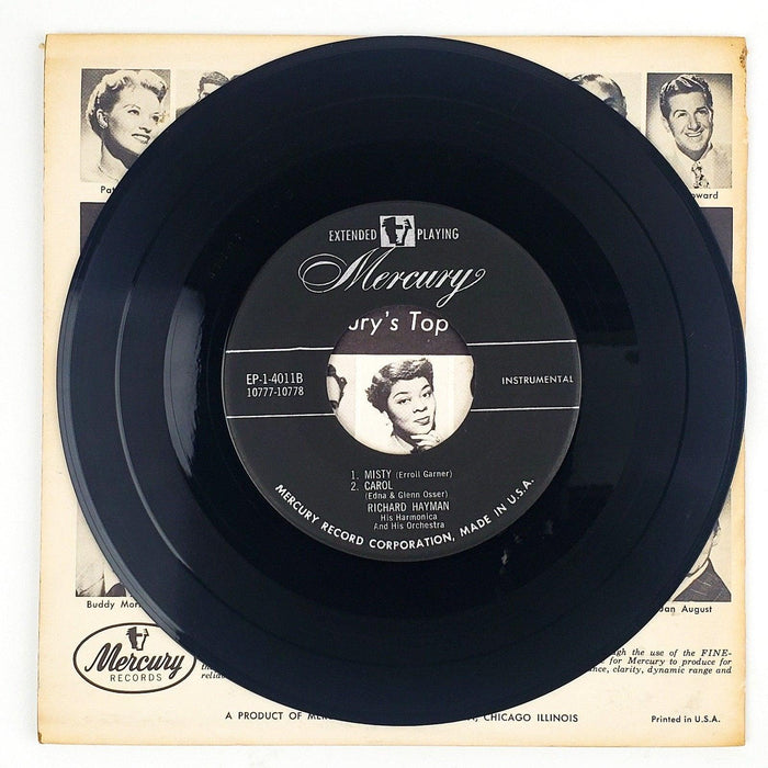 Richard Hayman Tops In Pops Similau, Vera Cruz Record 45 RPM EP Mercury 3
