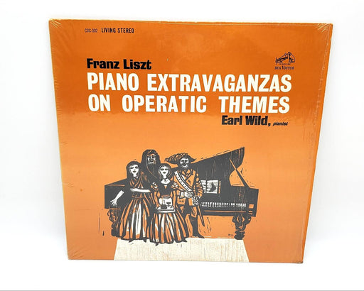 Franz Liszt Piano Extravaganzas On Operatic Themes 33 RPM LP Record RCA 1962 1