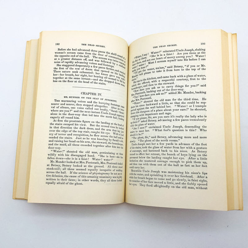 The Dead Secret Paperback Wilkie Collins 1979 Love Life Secret Unabridged 10