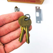 Yale Storeroom Closet Door Knob Lockset BR5405 26D Satin Chrome NOS ADA Strike 10