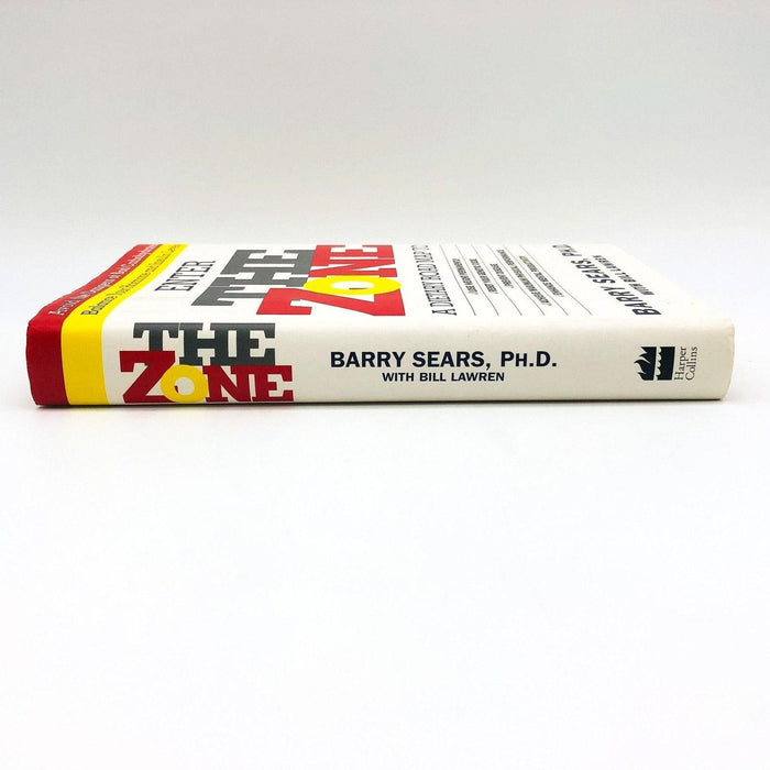 Enter The Zone Hardcover Barry Sears PHD 1995 Nutrition Reducing Calories 3