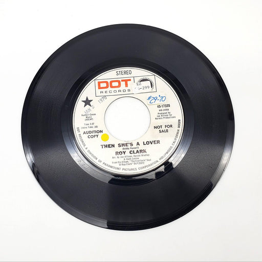 Roy Clark Then She's A Lover / Say Amen Single Record Dot Records 1969 45-17335 1