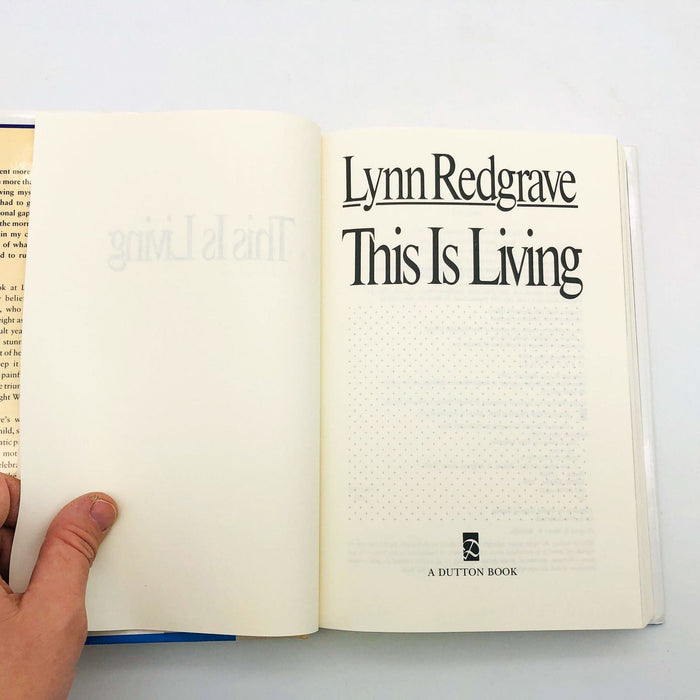 This Is Living Lynn Redgrave Hardcover 1991 1st Edition Low Calorie Dieting 7