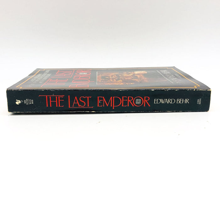 The Last Emperor Paperback Edward Behr 1987 China Kings Rulers Biography 3