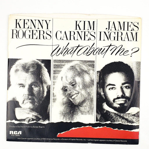 Kenny Rogers What About Me? Record 45 RPM Single PB-13899 RCA 1984 2