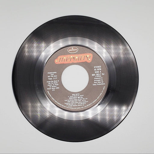 Precious Metal Bad Guys Single Record Mercury 1985 884 363-7 DJ PROMO 1