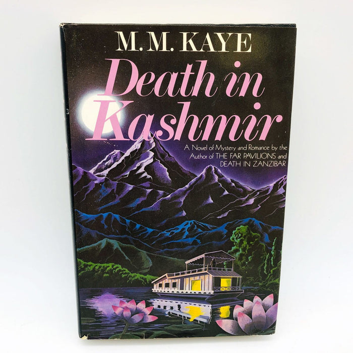 M M Kaye Book Death In Kashmir Hardcover 1984 1st Edition Romance Love Mystery 1