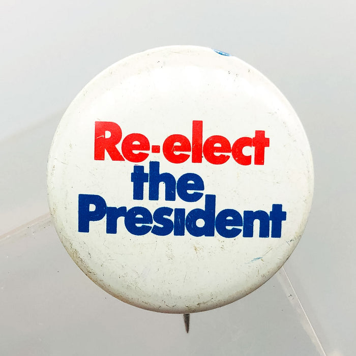 Re-Elect The President Button Pin 1" Committee For Richard Nixon Campaign 6