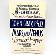 Mars And Venus Together Forever Paperback John Gray PHD 1996 Relationships 1