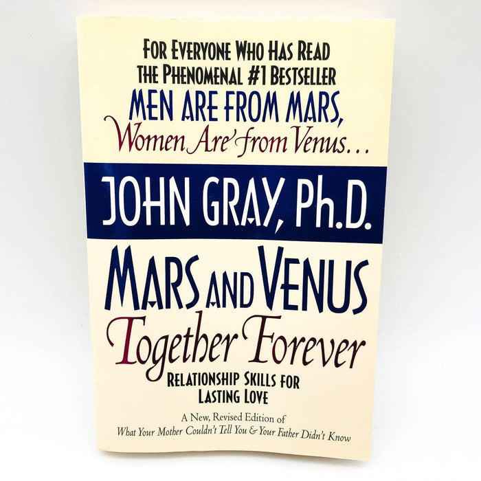 Mars And Venus Together Forever Paperback John Gray PHD 1996 Relationships 1