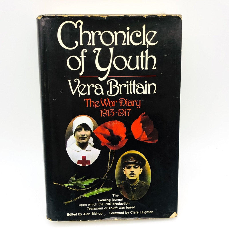 Chronicle Of Youth Hardcover Vera Brittain 1982 The War Diary Nurse World War 1 1